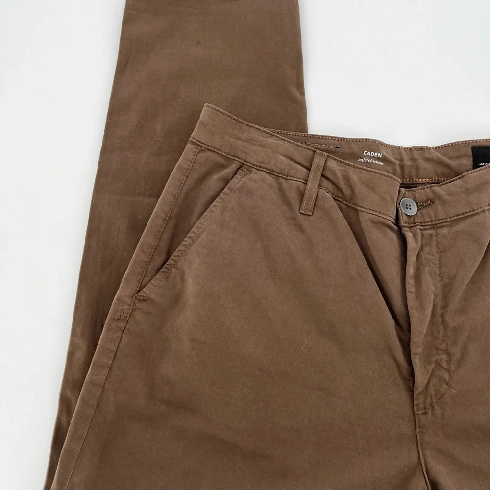 Ag Adriano Goldschmied Caden Tailored Trousers brown - 32 - Picture 4 of 10
